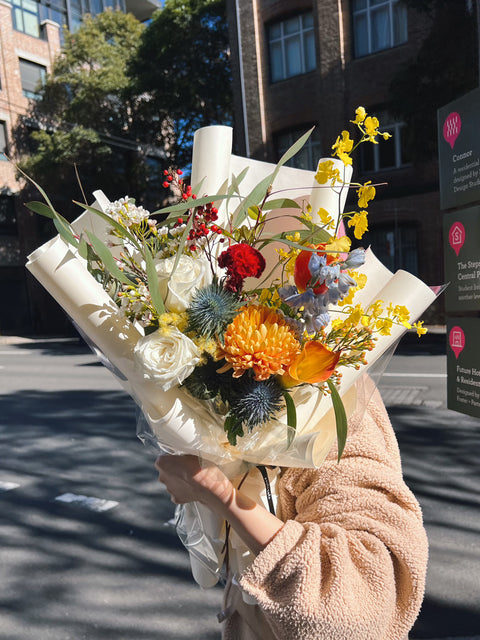 Medium Wrapped Flowers