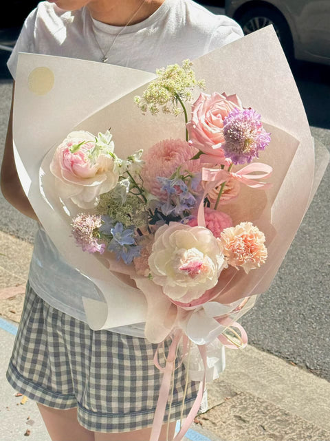 Sunset I wrapped flower