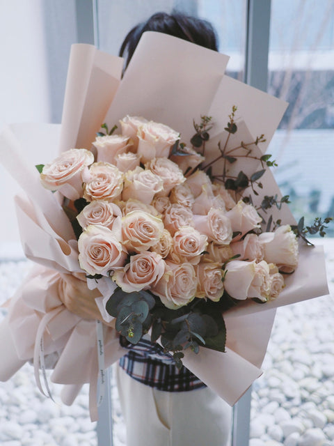 Wrapped Roses