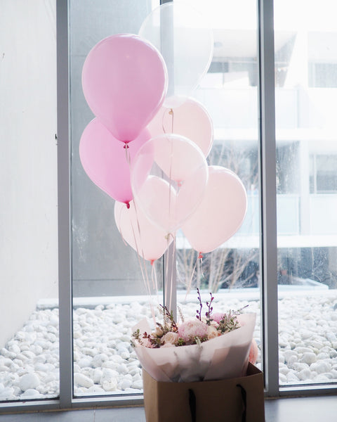 Helium balloons